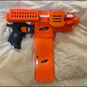 Heavily modified Nerf Stryfe